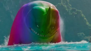 The Sea Beast But The Beast is Rainbow (part 2)