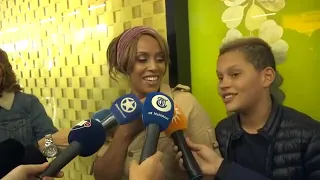 Glennis Grace arrives in the Netherlands after AGT finals 2018