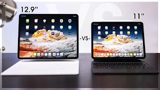 which size iPad Pro? 11" vs 12 9"...don't pick the wrong iPad (M1 iPad Pro)