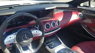 Mercedes Benz  S63 AMG 2018 CONVERTIBLE