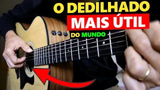 O DEDILHADO MAIS UTIL DO MUNDO - Fácil e vai usar em milhares de musicas - Prof. Sidimar Antunes🎸