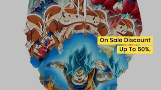 Dragon Ball Z Goku 3D Hoodies Anime Hoodie Unisex 3D Print Fashion Streetwear Hip Hop Punk Hoodies