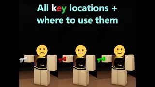 (2024) All key locations and where to use them | Infectious Smile