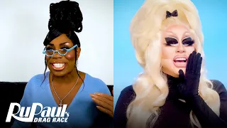 The Pit Stop S13 E12 | Trixie Mattel & Monét X Change Fire Up A Roast | RuPaul's Drag Race