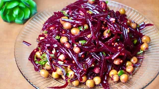 Eat in a minute! A new beetroot salad for every day and for the holiday!