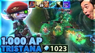 CRAZIEST PLAY EVER | THIS IS ACTUALLY SOO GOOD | 1,000 AP TRISTANA - BunnyFuFuu
