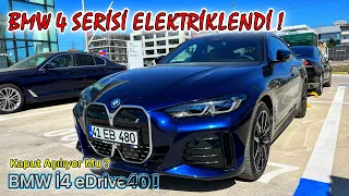 2022 YENİ BMW İ4 eDRİVE 40 ! | YENİ NESİL ARTIK ELEKTRİKLİ ! | KAPUTUN ALTINDA NE VAR ?