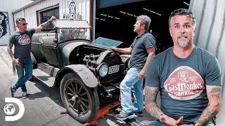 Un tesoro sobre ruedas:Richard apuesta automóvil de 1915 | El Dúo mecánico | Discovery Latinoamérica