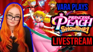 🔴 Beating Baddies & Saving The Show In Style! Playing Princess Peach: Showtime! LIVESTREAM