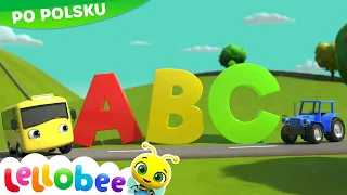 Alfabet - Piosenka ABC | Piosenki dla dzieci po polsku - NOWOŚĆ! | Lellobee | Abecad