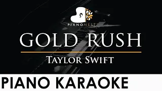 Taylor Swift - gold rush - Piano Karaoke Instrumental Cover with Lyrics