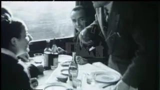 French Dining Car, 1950s - Film 61163