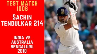 Sachin Tendulkar 214 vs Australia 2010