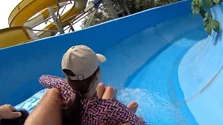 Blue River Water Slide at Aqua Village