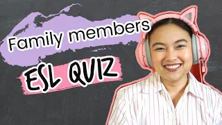 ESL Game about FAMILY MEMBERS| For kids, beginners, online Zoom class| Guessing Game and Activity