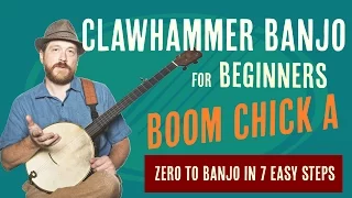 Beginner Clawhammer Banjo Crash Course -   The Basic Strum