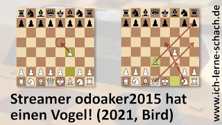 Zuschauer-Partie: Streamer odoaker2015 hat einen Vogel! (2021, Bird-Eröffnung)