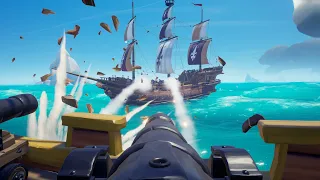 Piratas del caribe en sea of thieves