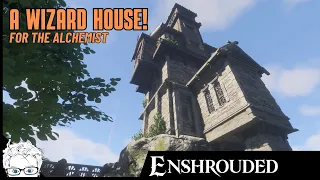 Building a wizard house for the alchemist in Enshrouded