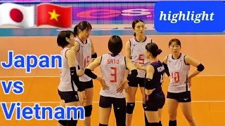 Japan vs Vietnam volleyball highlight 2023