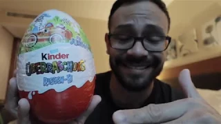 Lets open up a big "Kinder Egg" in Germany!!