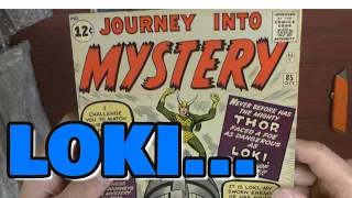 $20,000 Comic Book Unboxing 12 of 13! Journey into Mystery #85 1st LOKI! | SellMyComicBooks.com