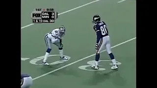 Randy Moss & Cris Carter vs Deion Sanders (1999 Wildcard) | WR vs CB Matchup