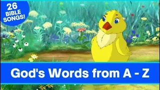 God's Words from A to Z  |  26 Bible Memory Verse Songs
