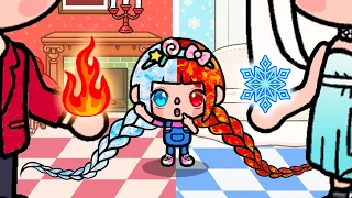 I Have 2 Power: Fire And Ice 🔥❄️✨😱 Sad Story | Toca Life World | Toca Boca