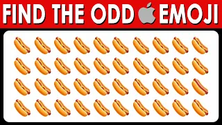 Find the ODD Apple Emoji | EMOJI QUIZ 🤯