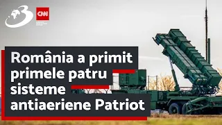 România a primit primele patru sisteme antiaeriene Patriot