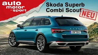 Skoda Superb Combi Scout (2019): Überflüssiger SUV-Ersatz? – Review/Fahrbericht | auto motor & sport