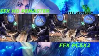 Final Fantasy X HD Remaster PC Vs. Final Fantasy X PCSX2 - 4K - 60 FPS