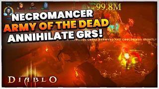 Diablo 3 Rathma Army of The Dead Necromancer Build Guide Season 27! (VERY STRONG BUT SQUISHY!)