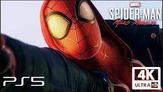 Spider-Man: Miles Morales First 22 Minutes on PS5 in Amazing Difficulty (Ray Tracing) 4K Ultra HD