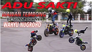 WAWAN TEMBONG BATTLE FREESTYLE DENGAN ADIKNYA WAHYU NUGROHO.. | SERU YANG MANA ??