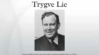 Trygve Lie