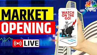 Market Opening LIVE | Mobile Livestream | Dow Hits 40,000 Milestone; Will Nifty Extend Rally? | N18L