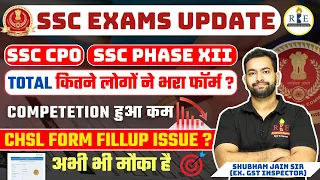 SSC CPO 2024 & Selection Post phase XII registered forms| Competition in exam| SSC Latest updates