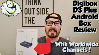 Digibox D3 Plus Android Box Review | Get Two Gifts Free With Purchase!