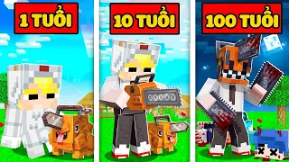 NẾU TÔ GÀ QUỶ CƯA CÓ CUỘC SỐNG TRONG MINECRAFT TỪ LÚC SINH RA TỚI LÚC QUA ĐỜI *TÔ GÀ QUỶ CƯA 😎🥰