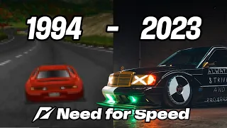 Evolution of Need for Speed Games | 1994 - 2023 #needforspeed #evolution  #history