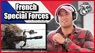 US Marine reacts to French Special Forces