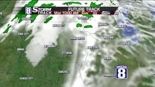 StormTrack 8 Evening Forecast for Sunday -- November 3