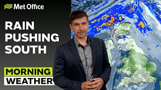 10/10/23 – Heavy rain for Scotland heading south – Morning Weather Forecast UK – Met Office Weather