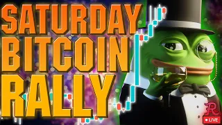 Bitcoin LIVE : SATURDAY BTC STREAM