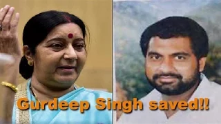 Indian national Gurdip Singh not executed in Indonesia last night  Sushma Swaraj