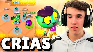 SOLO PUEDO GANAR CON LAS CRIAS de EVE en BRAWL STARS