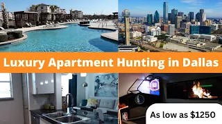 Luxury Apartment Tours in Dallas TX $1300