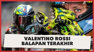 Haru! Valentino Rossi Resmi Pensiun Usai Tuntaskan MotoGP Valencia 2021